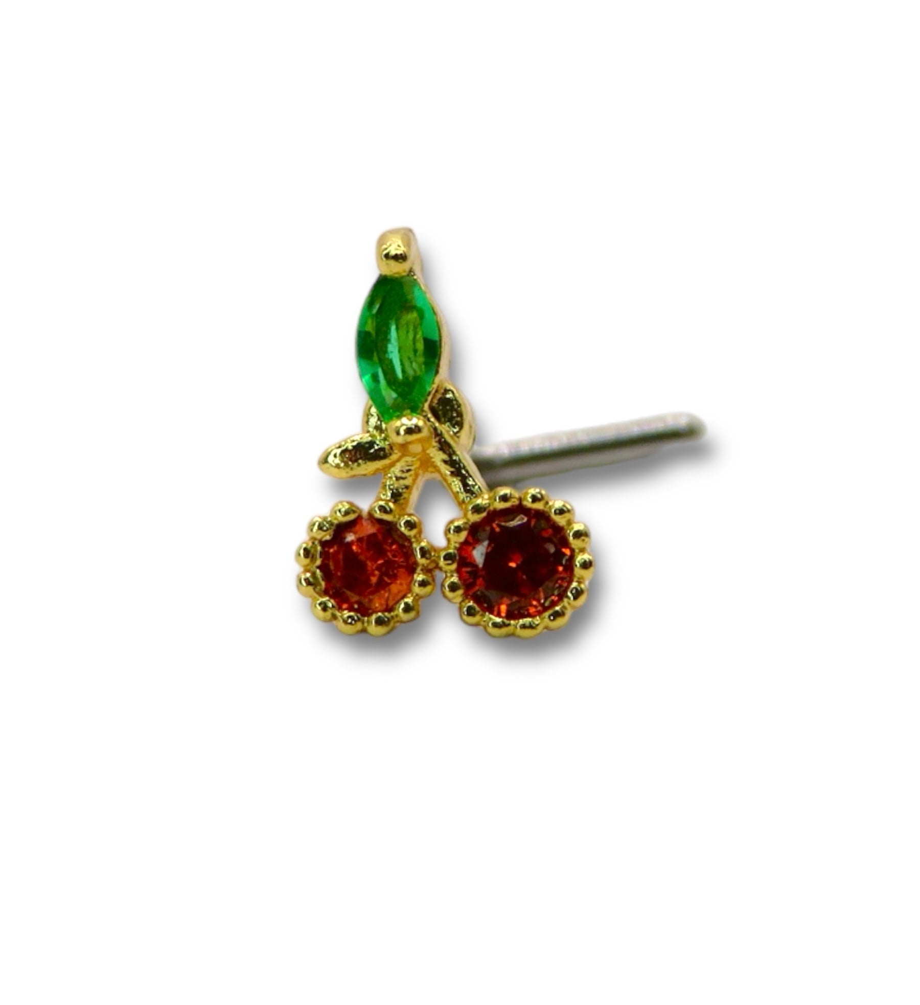 Cherry Nose Piercing nose piercing Precious Jewels