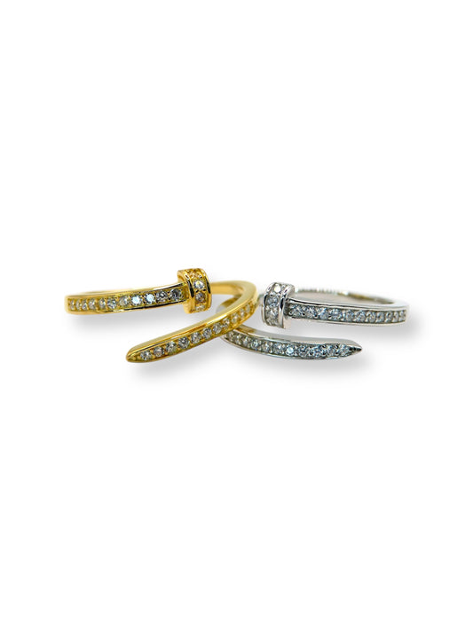 Adjustable Nail Ring ring Precious Jewels LLC