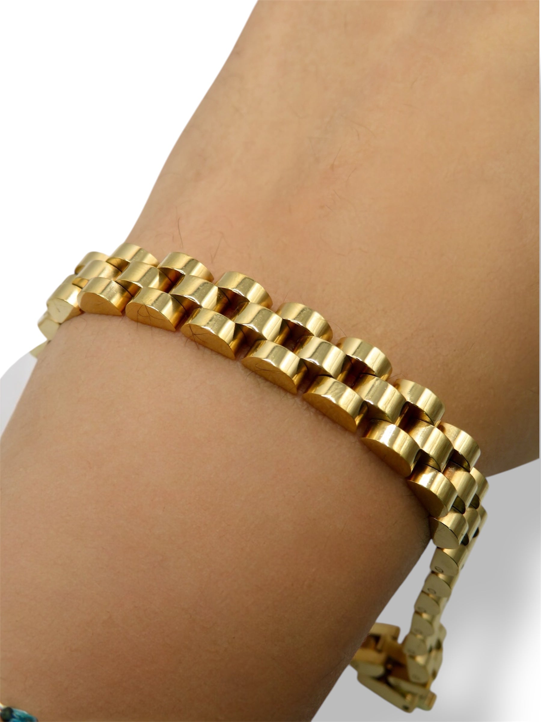 Watch Bracelet bracelet Precious Jewels LLC Gold