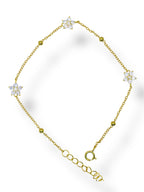 Dainty Flower Bracelet bracelet Precious Jewels LLC