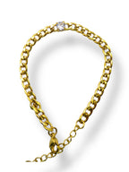 Goddess Cuban Bracelet bracelet Precious Jewels 5mm
