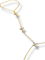 Enchained Beauty Hand Chain handchain Precious Jewels LLC