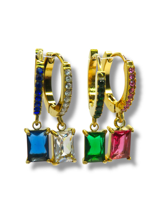 Crush Candy Hoops earrings Precious Jewels LLC
