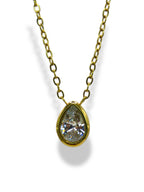 The Serene Tear Necklace Necklace Precious Jewels LLC