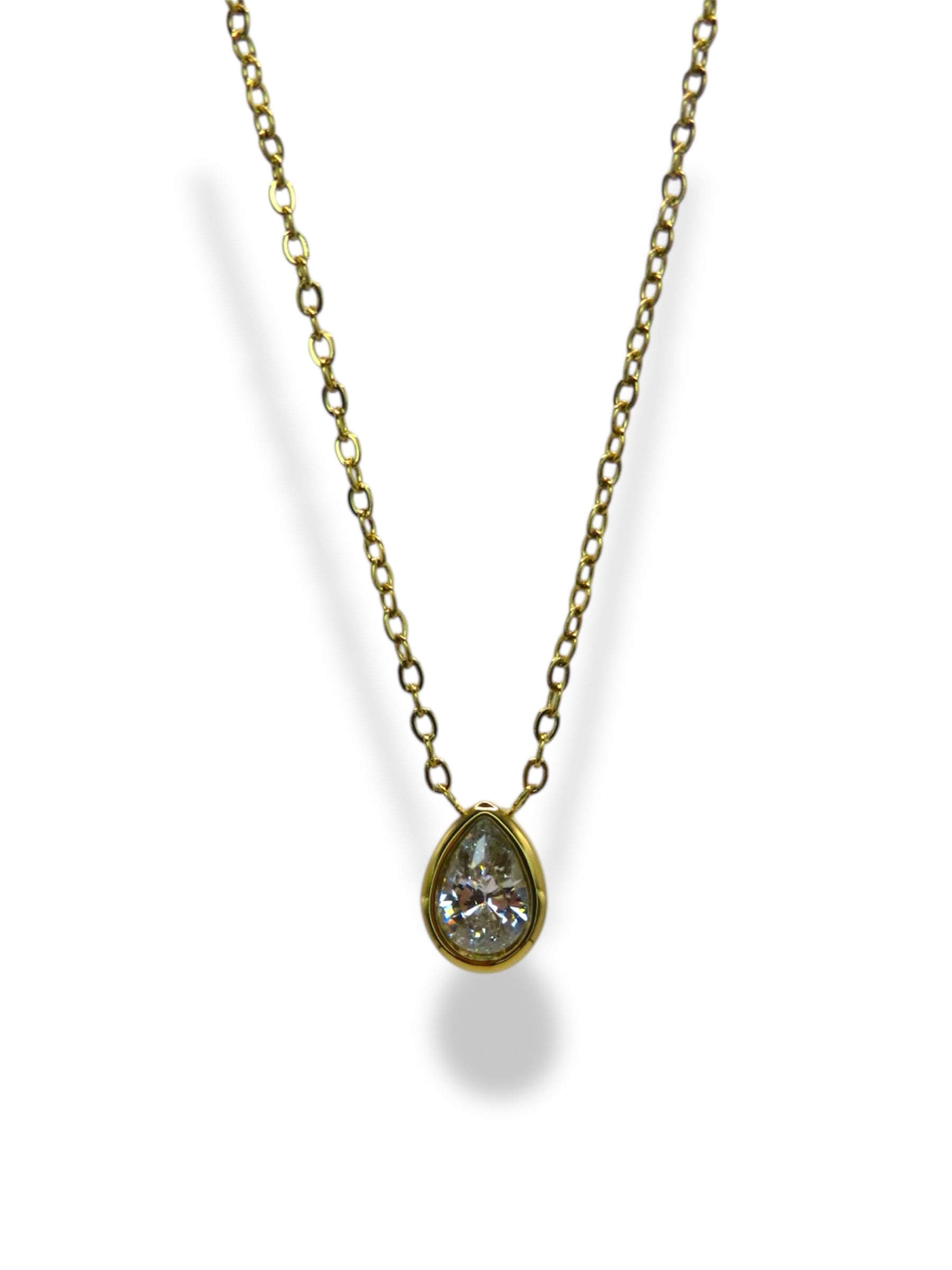 The Serene Tear Necklace Necklace Precious Jewels LLC