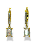 Crush Candy Hoops earrings Precious Jewels LLC Clear