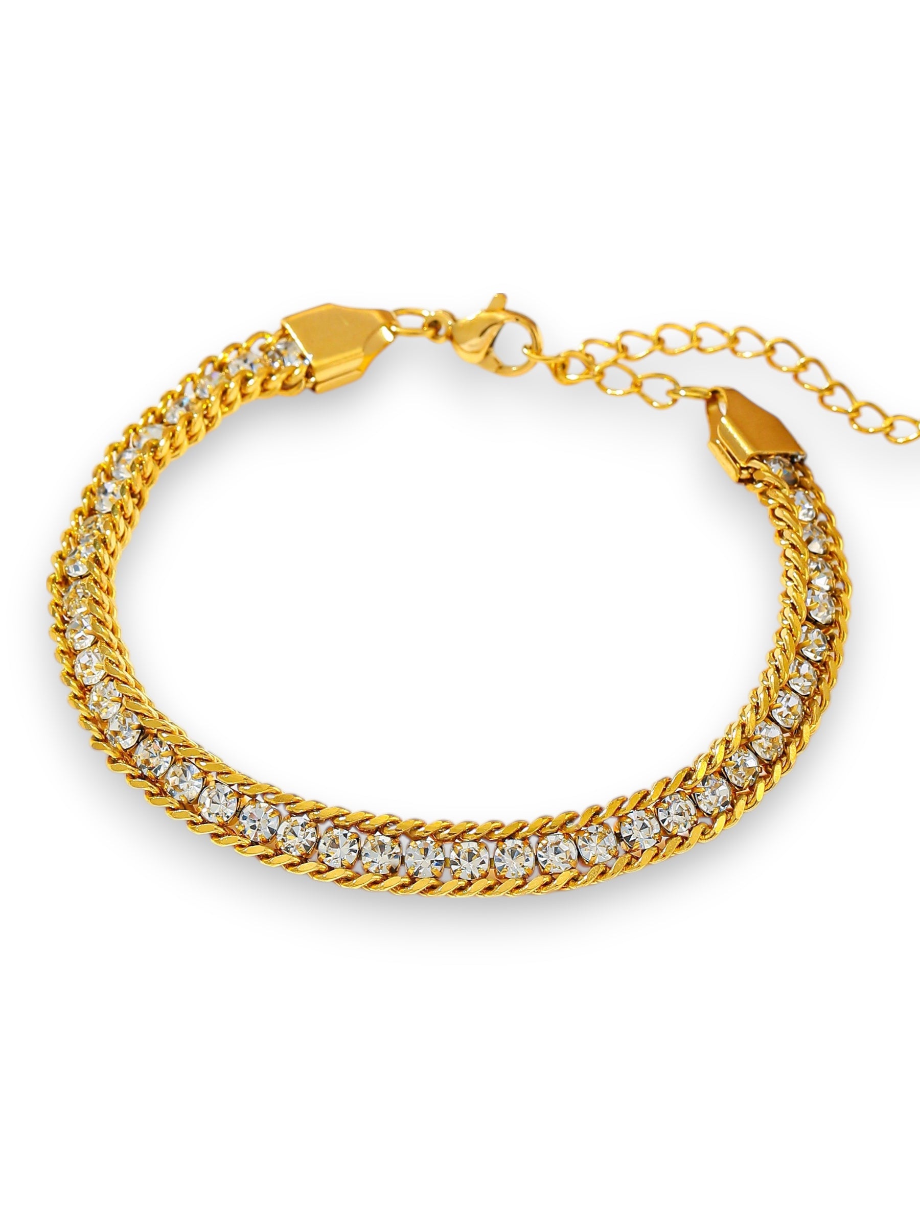 Golden Haze Bracelet bracelet Precious Jewels LLC Clear