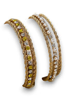 Citrus Ice and Pearl Bracelet