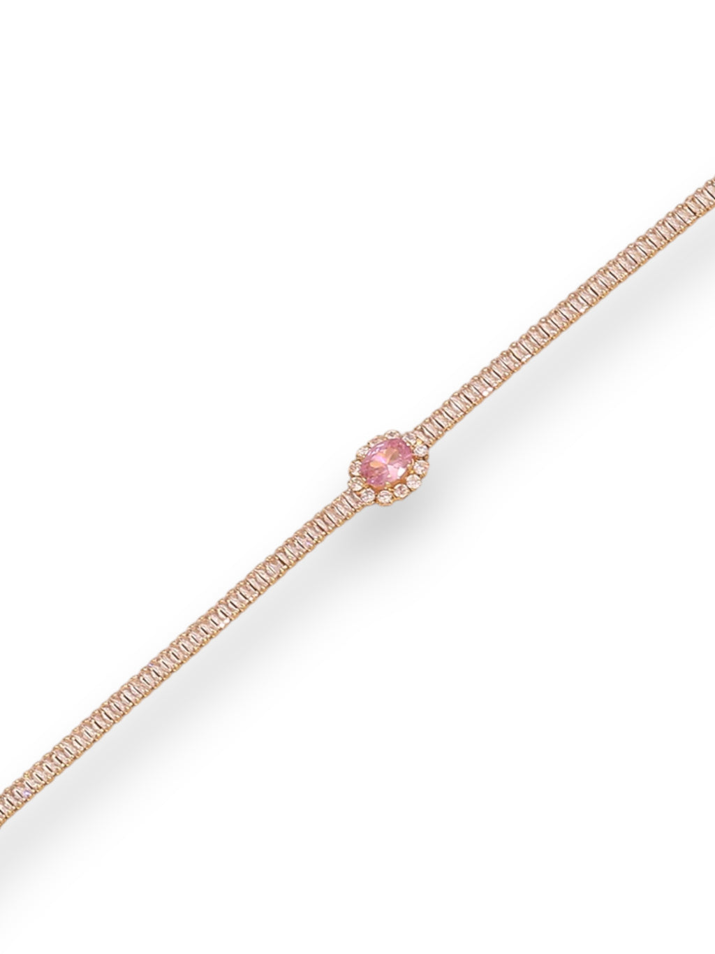 Pretty in Pink Bracelets bracelet Precious Jewels LLC Oval