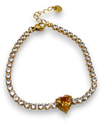 Eternal Love Bracelets bracelet Precious Jewels LLC Amber