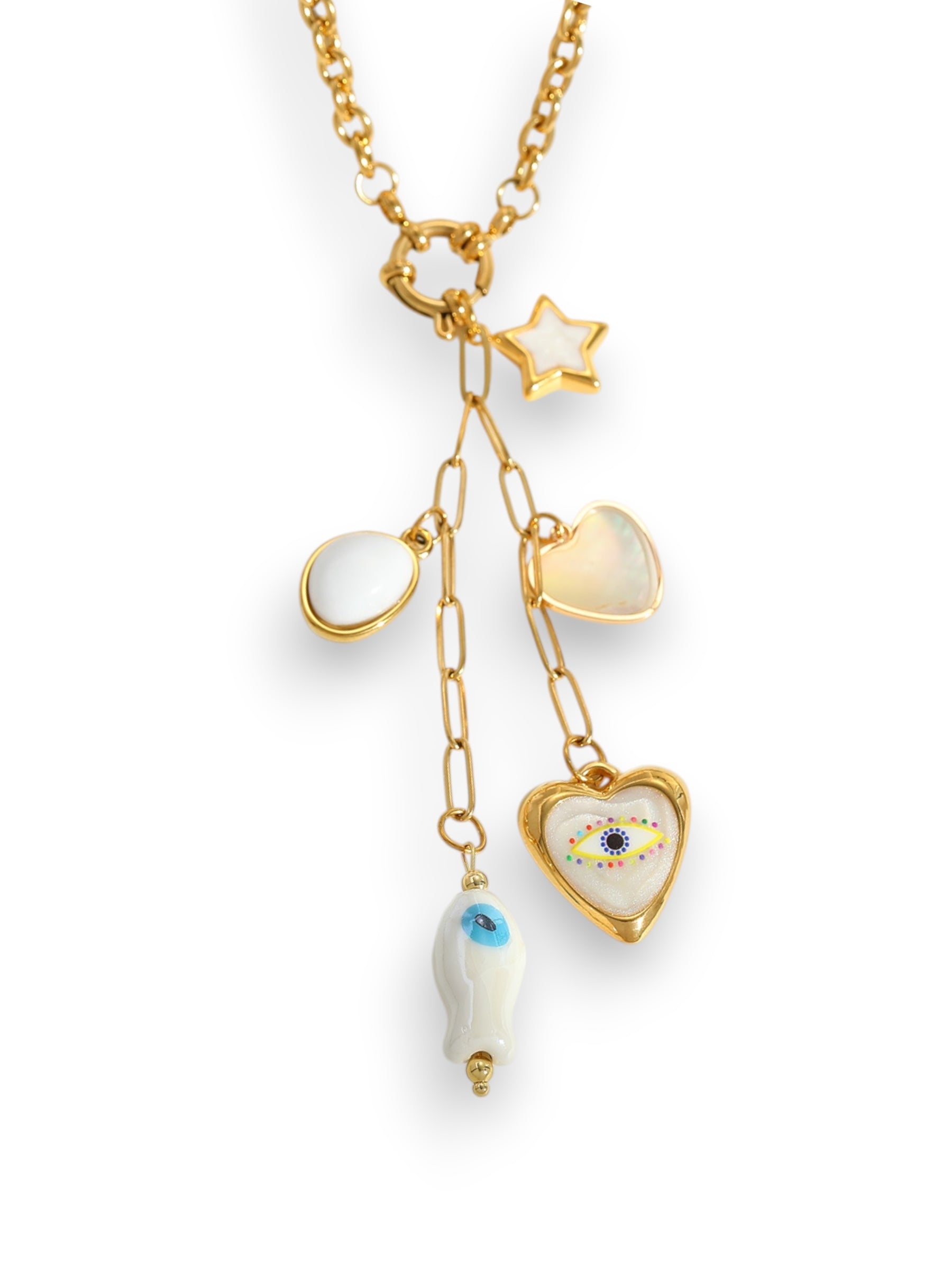 Catch of the Summer Charm Necklace Necklace Precious Jewels LLC