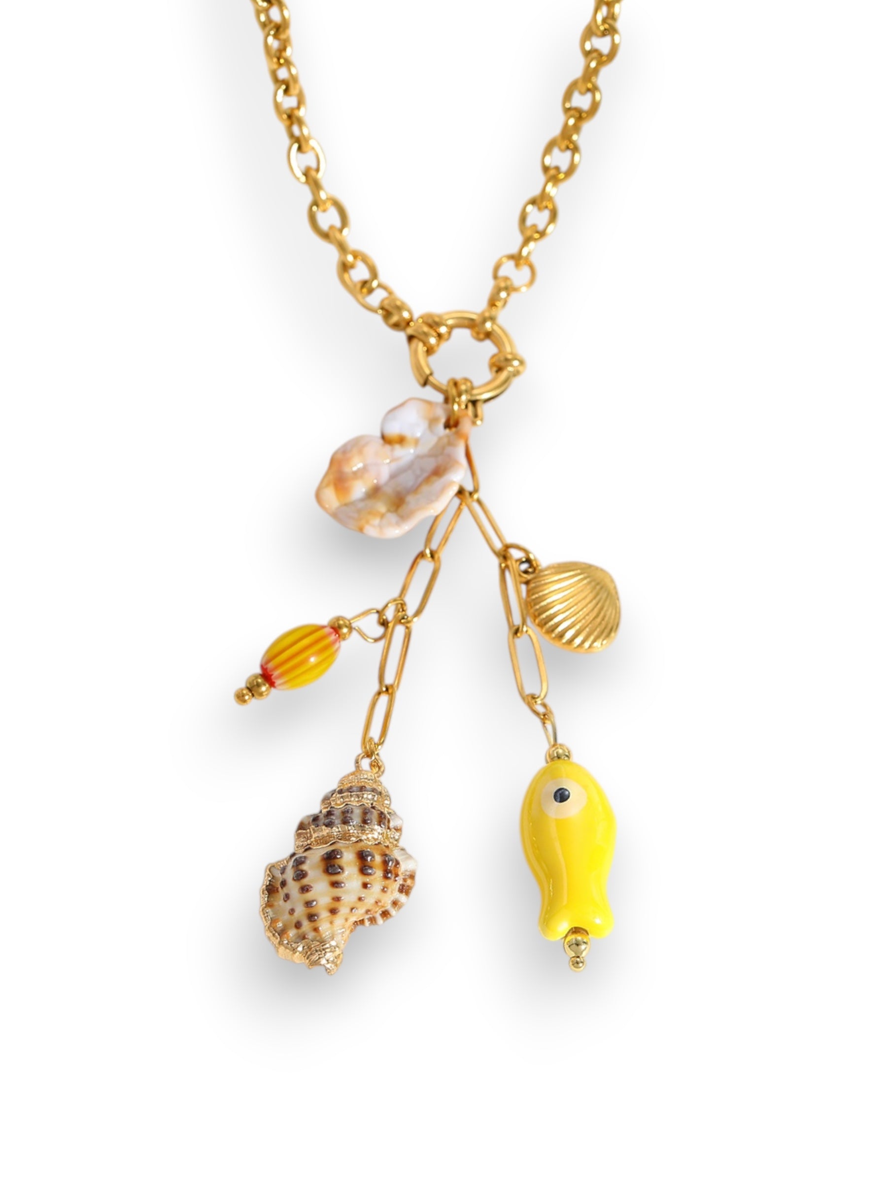 Catch of the Summer Charm Necklace Necklace Precious Jewels LLC