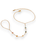 Colorful Handchain hand chain Precious Jewels LLC