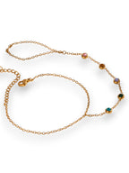 Colorful Handchain hand chain Precious Jewels LLC
