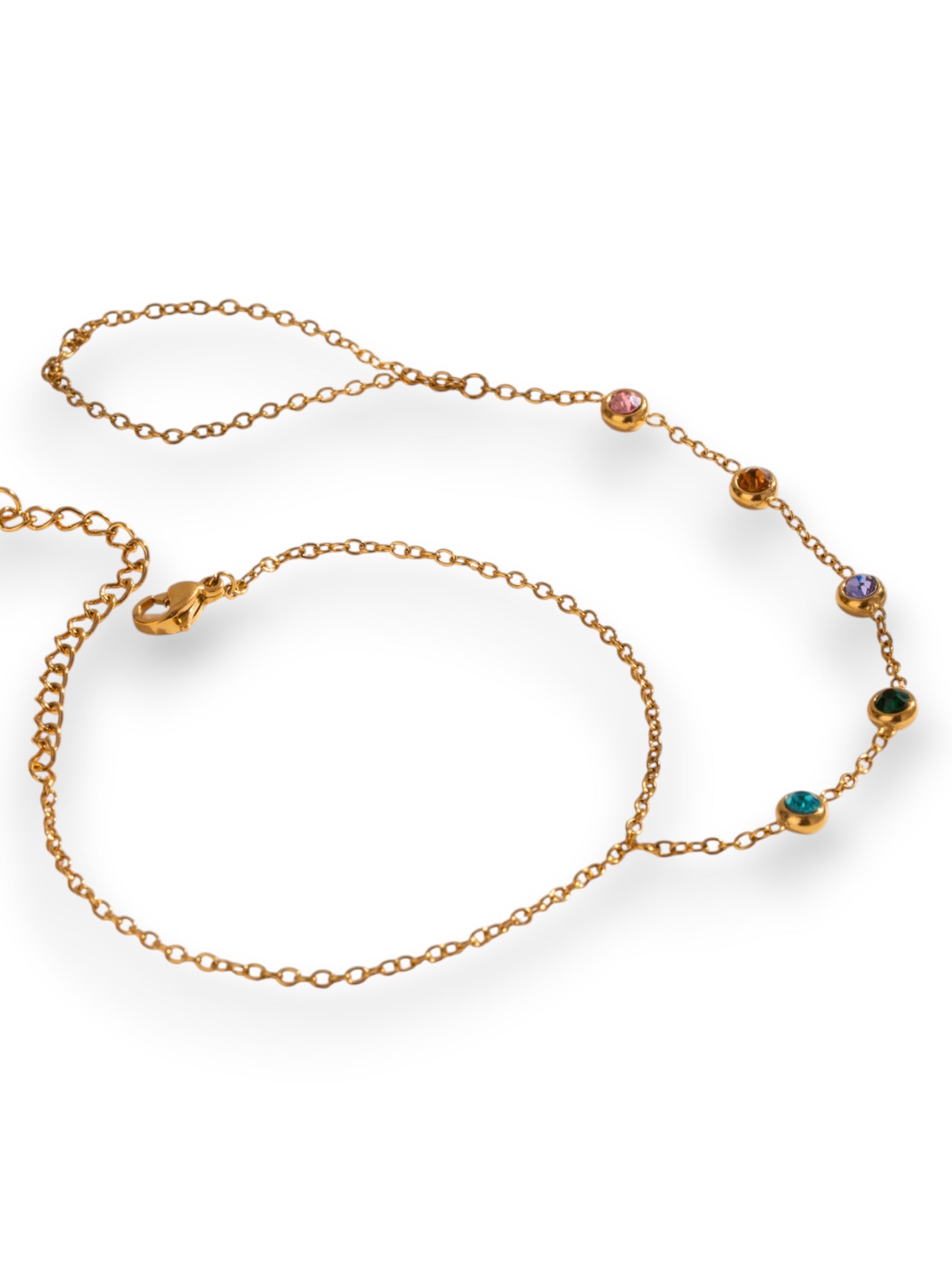 Colorful Handchain hand chain Precious Jewels LLC