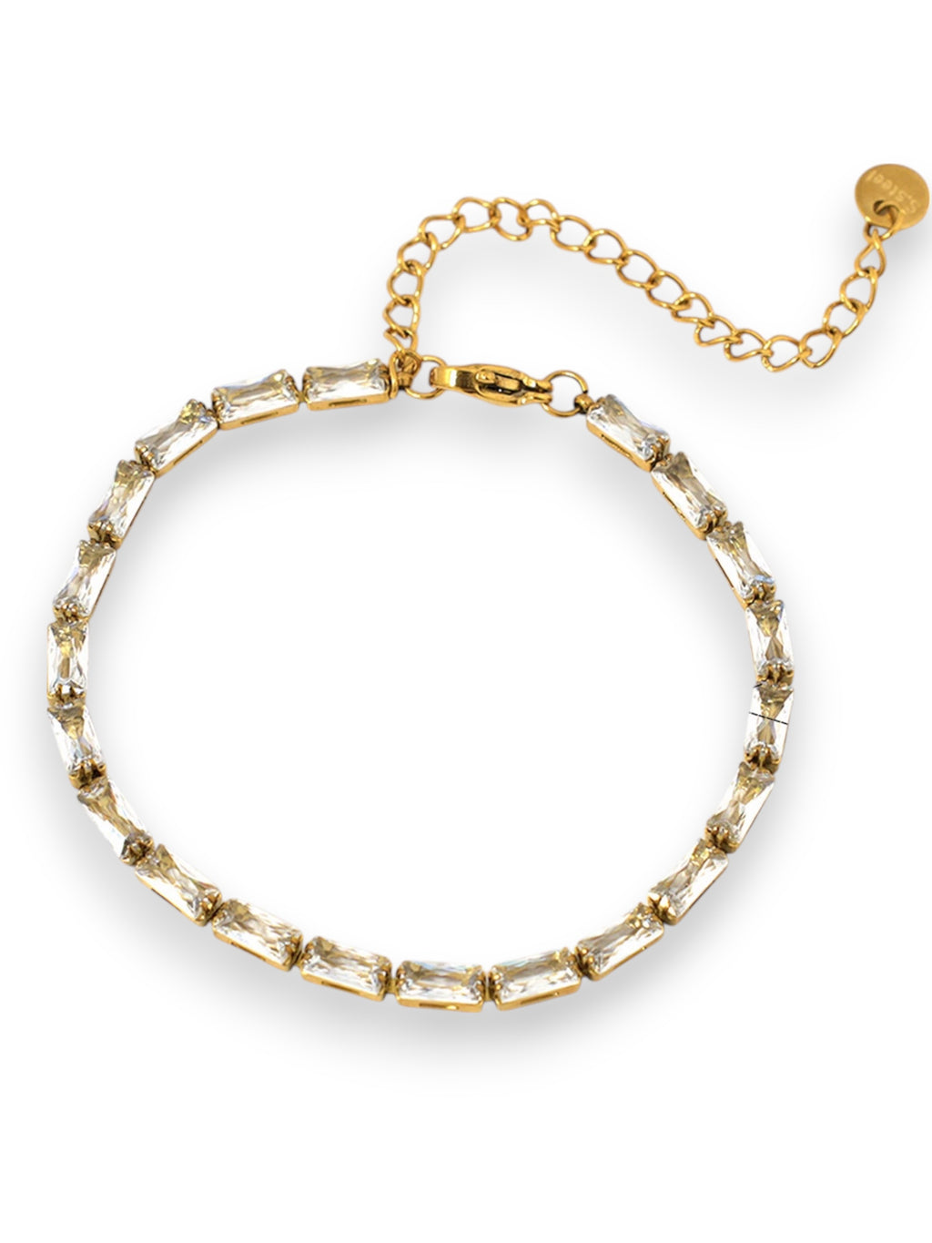 The Crystal Candy Bracelet bracelet Precious Jewels LLC Clear