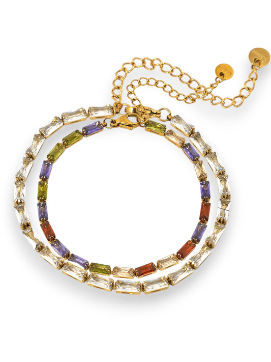 The Crystal Candy Bracelet bracelet Precious Jewels LLC