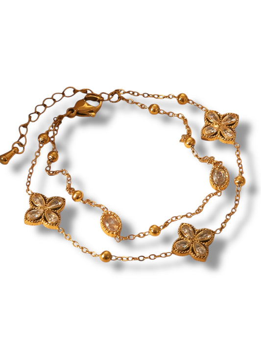 Lucky Charm Bracelet bracelet Precious Jewels LLC Double