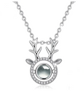 Reindeer 100 Language I Love You Necklace Necklace Precious Jewels LLC