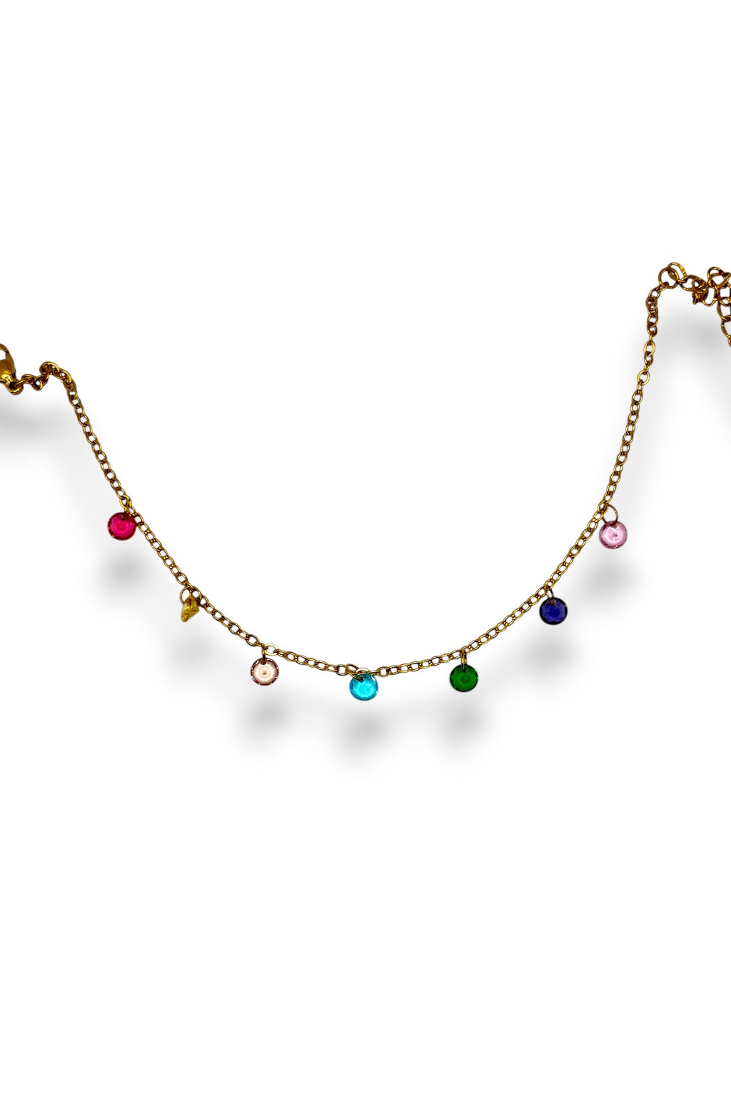Confetti Gem Anklet