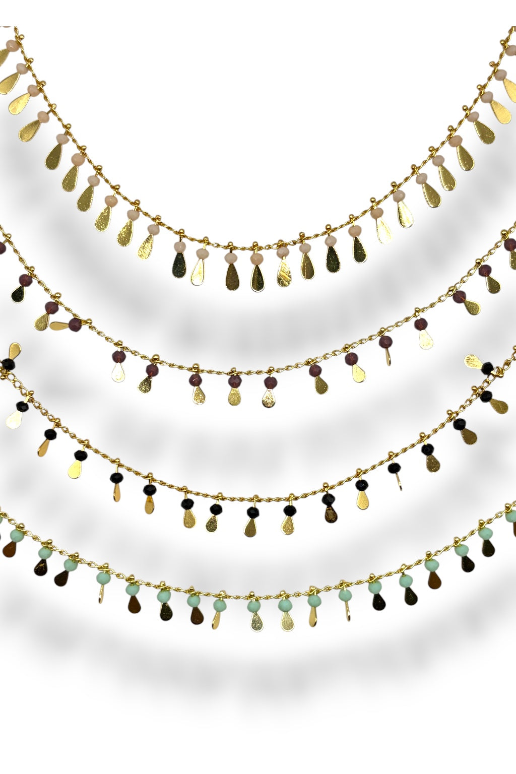 Gilded Drop Anklet