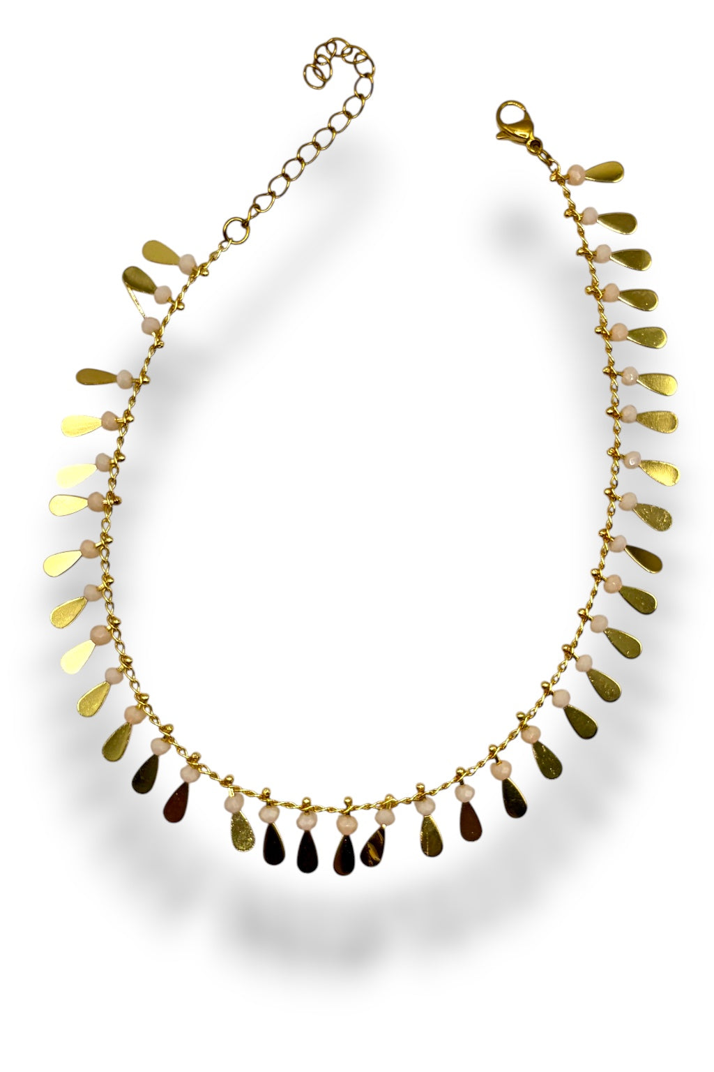 Gilded Drop Anklet