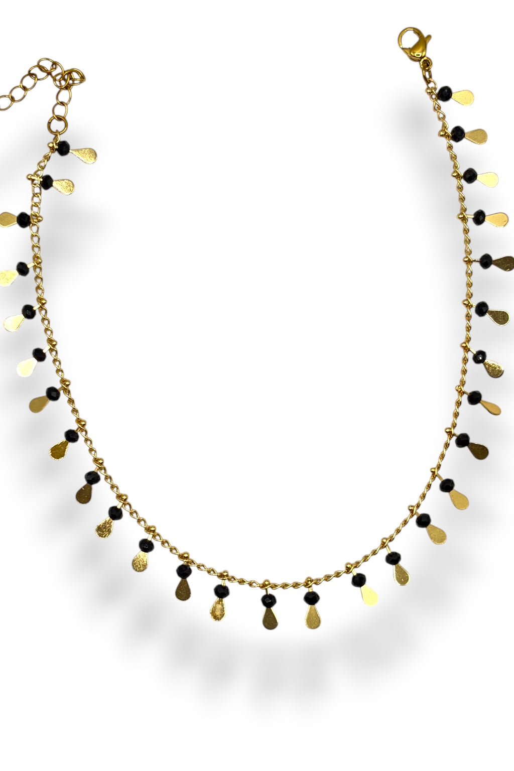 Gilded Drop Anklet