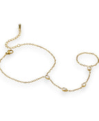 Teardrop Hand Chain