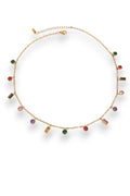Rainbow and Rain Necklace