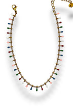 Rainbow Drip Anklet