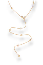 Crystal Rain Lariant Necklace